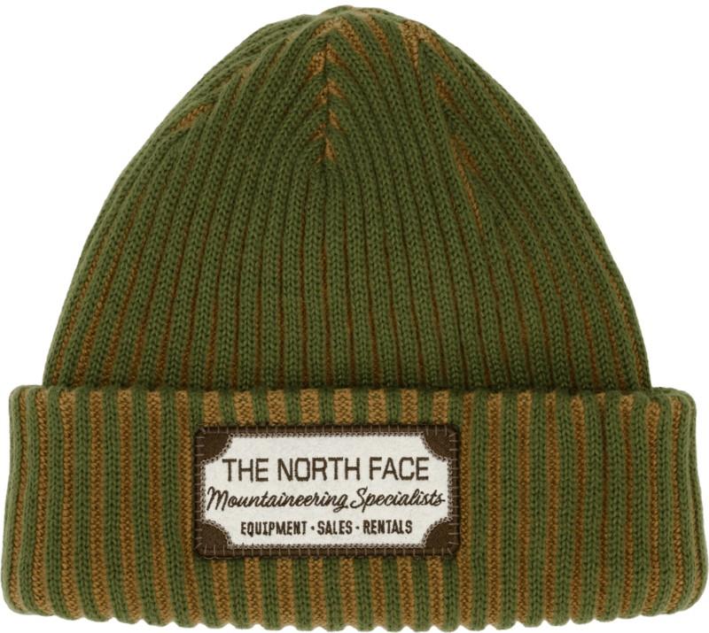 Salty Lined SE Beanie - woodland green / mountaineering patch 1