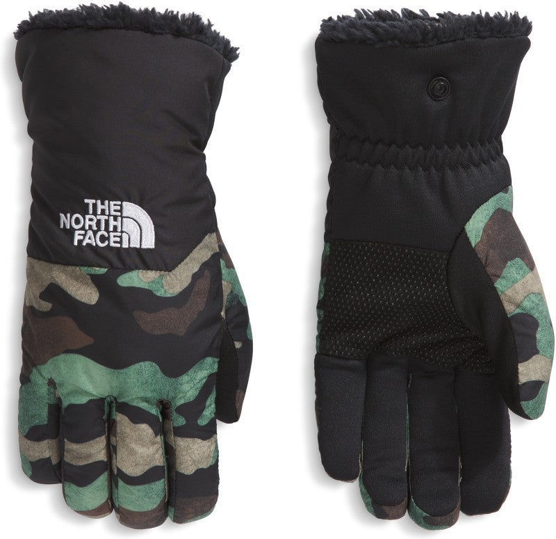 Shasta Gloves - Boys - tnf black tnf camo small print / tnf black 1