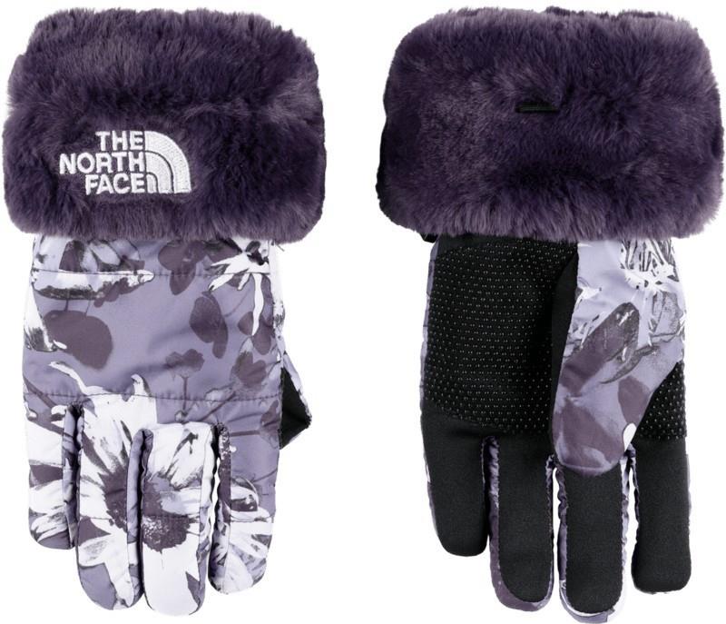 Shasta Gloves - Girls - endless dusk moon florals print 1