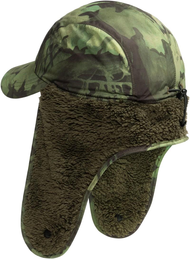 Shasta Trapper - Kids - new taupe green yosemite oak print 1