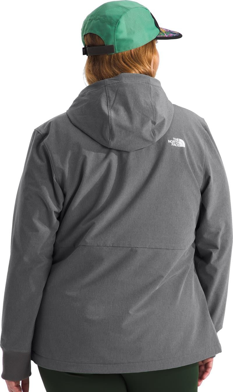 Shelbe Raschel Hoodie, Plus - Womens - smoked pearl heather 1