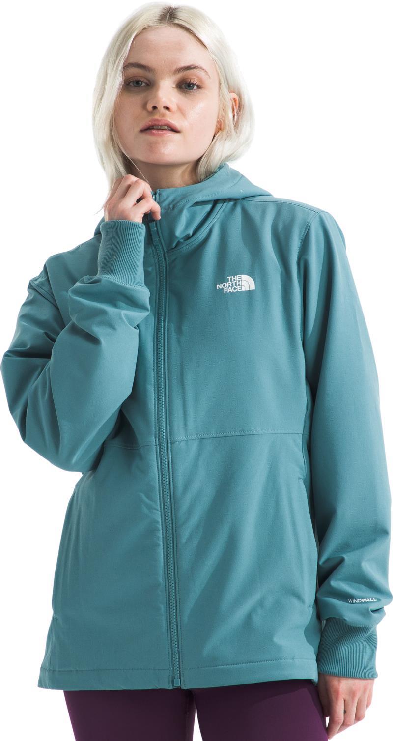 Shelbe Raschel Hoodie - Womens - algae blue 1