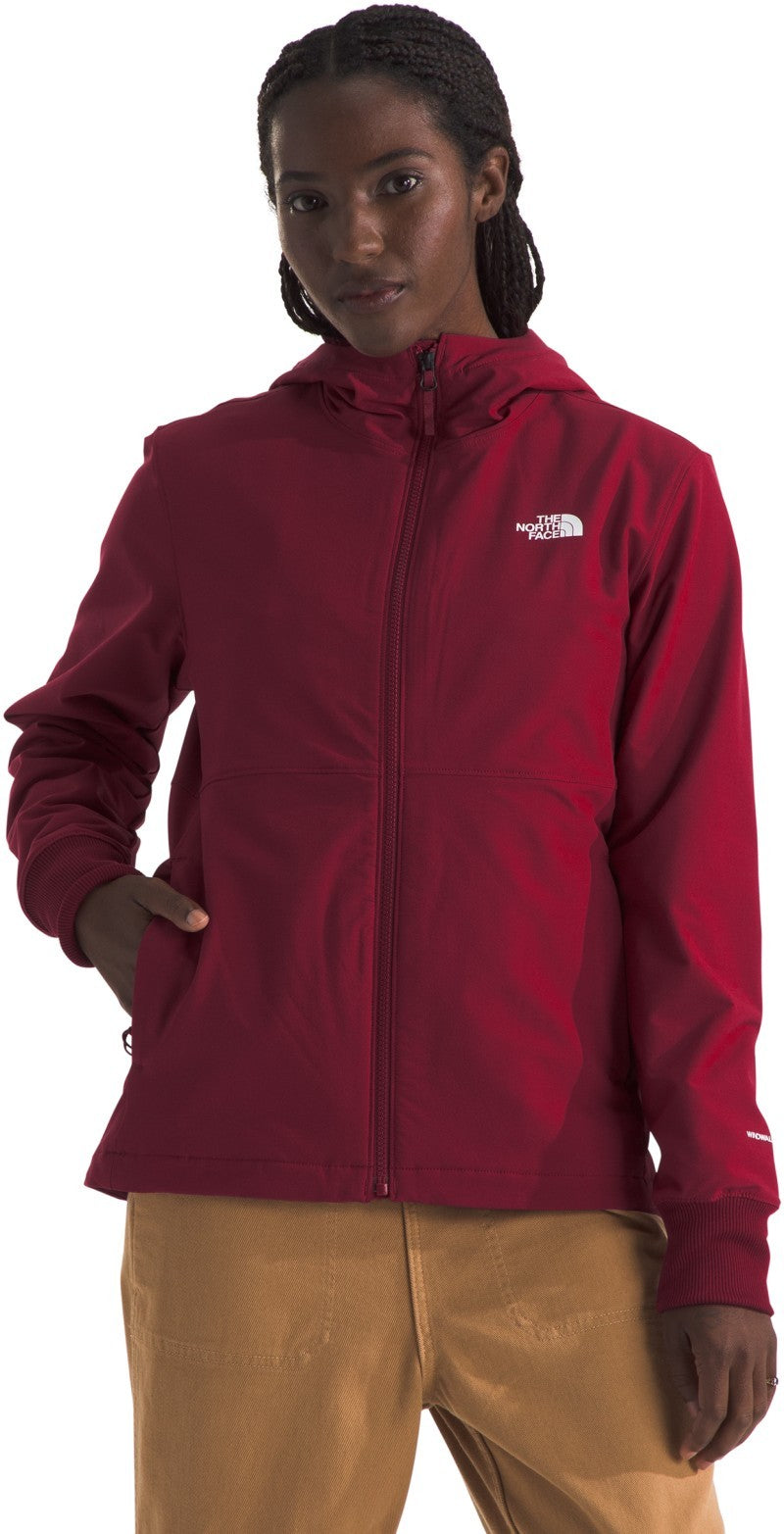 Shelbe Raschel Hoodie - Womens - beetroot 1
