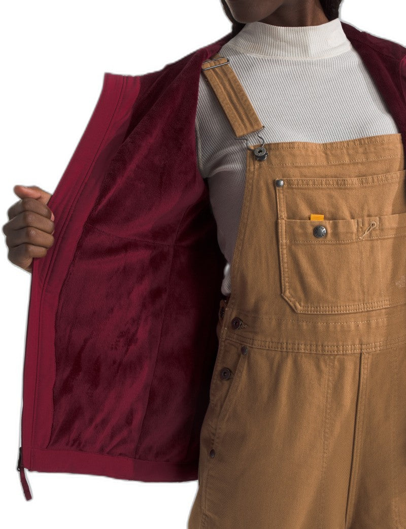 Shelbe Raschel Hoodie - Womens - beetroot 1