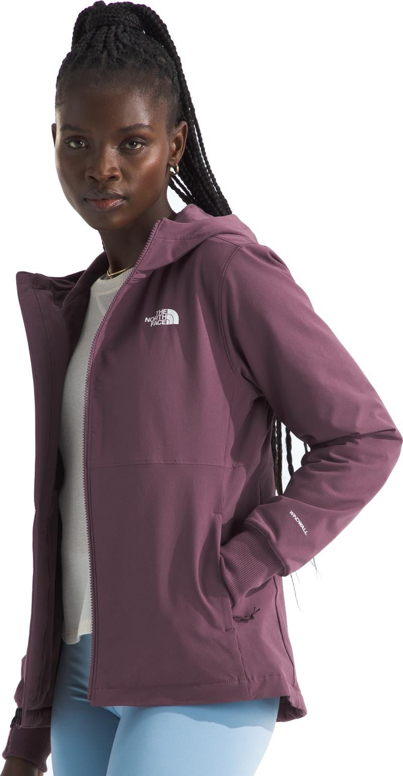 Shelbe Raschel Hoodie - Womens - midnight mauve 1
