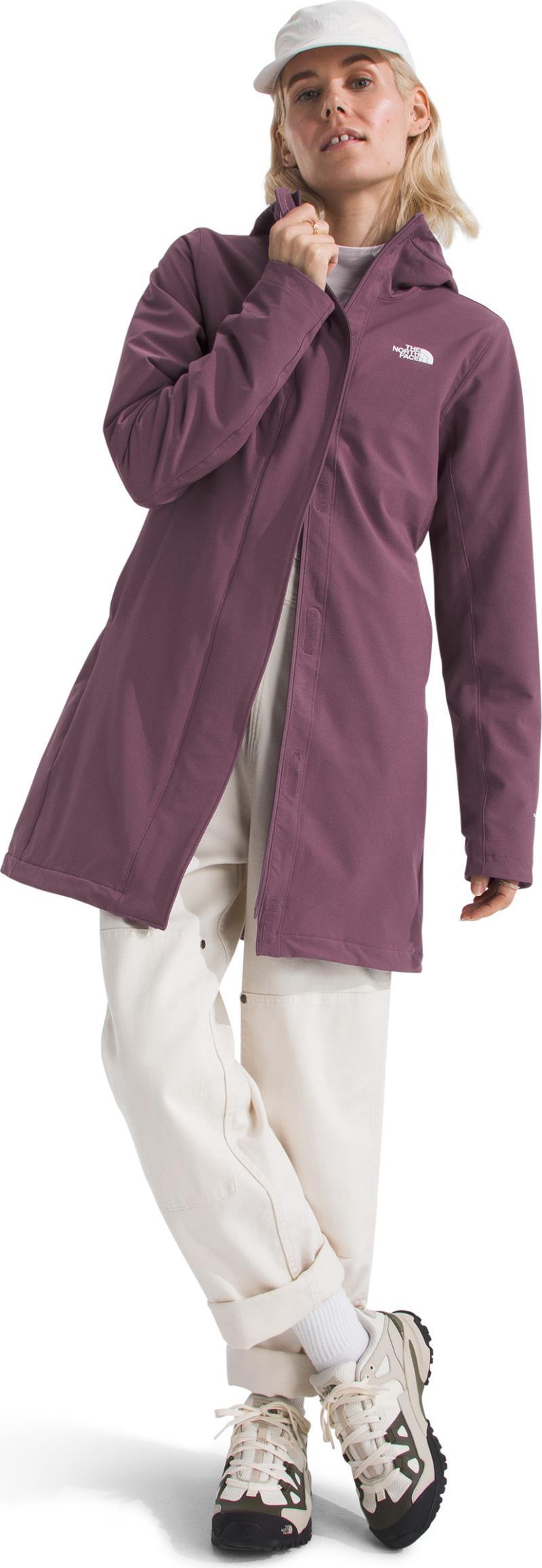 Shelbe Raschel Parka - Womens - midnight mauve 1
