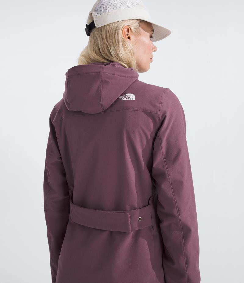 Shelbe Raschel Parka - Womens - midnight mauve 1