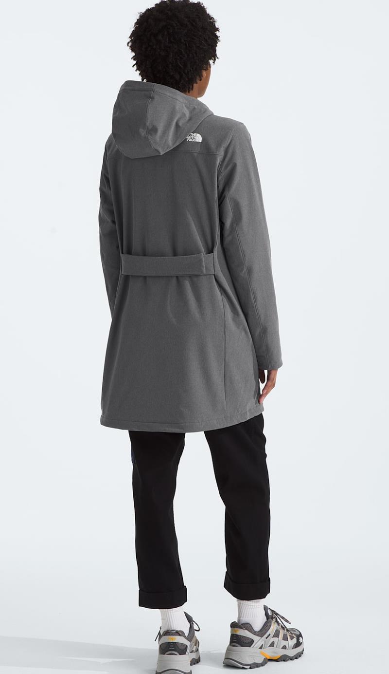 Shelbe Raschel Parka - Womens - smoked pearl heather 1