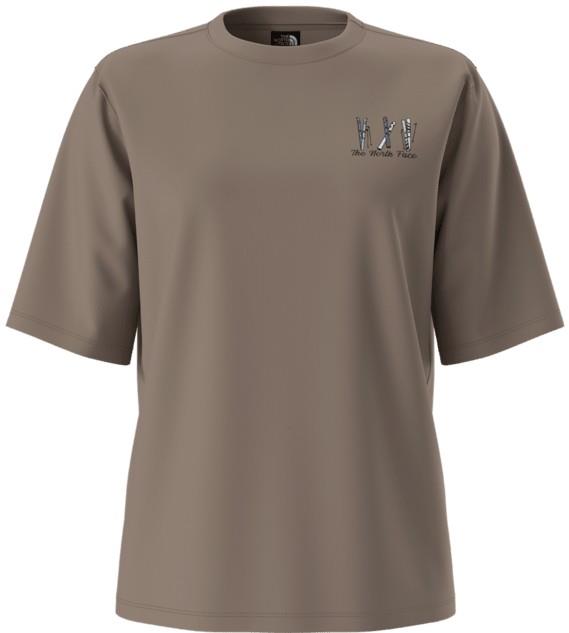 Ski Embro Boxy Graphic SS Tee - Womens - garnet 1