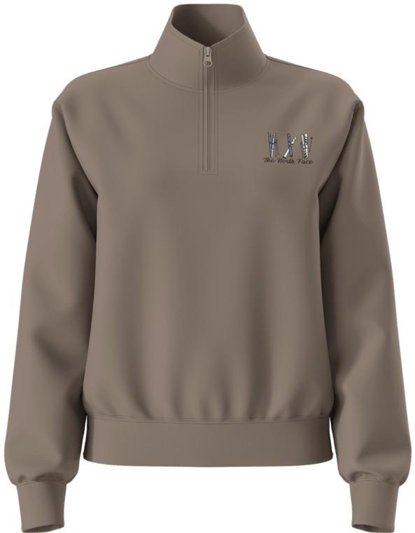 Ski Embro Graphic Quarter Zip - Womens - garnet 1