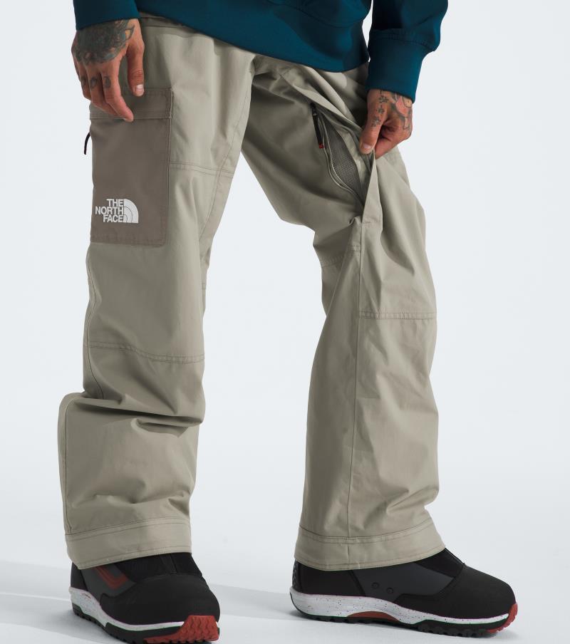 Slashback Pants, Reg - Mens - clay grey / cavern grey 1