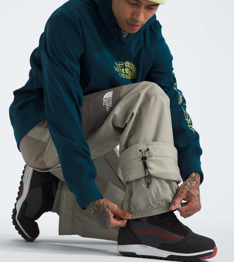 Slashback Pants, Reg - Mens - clay grey / cavern grey 1