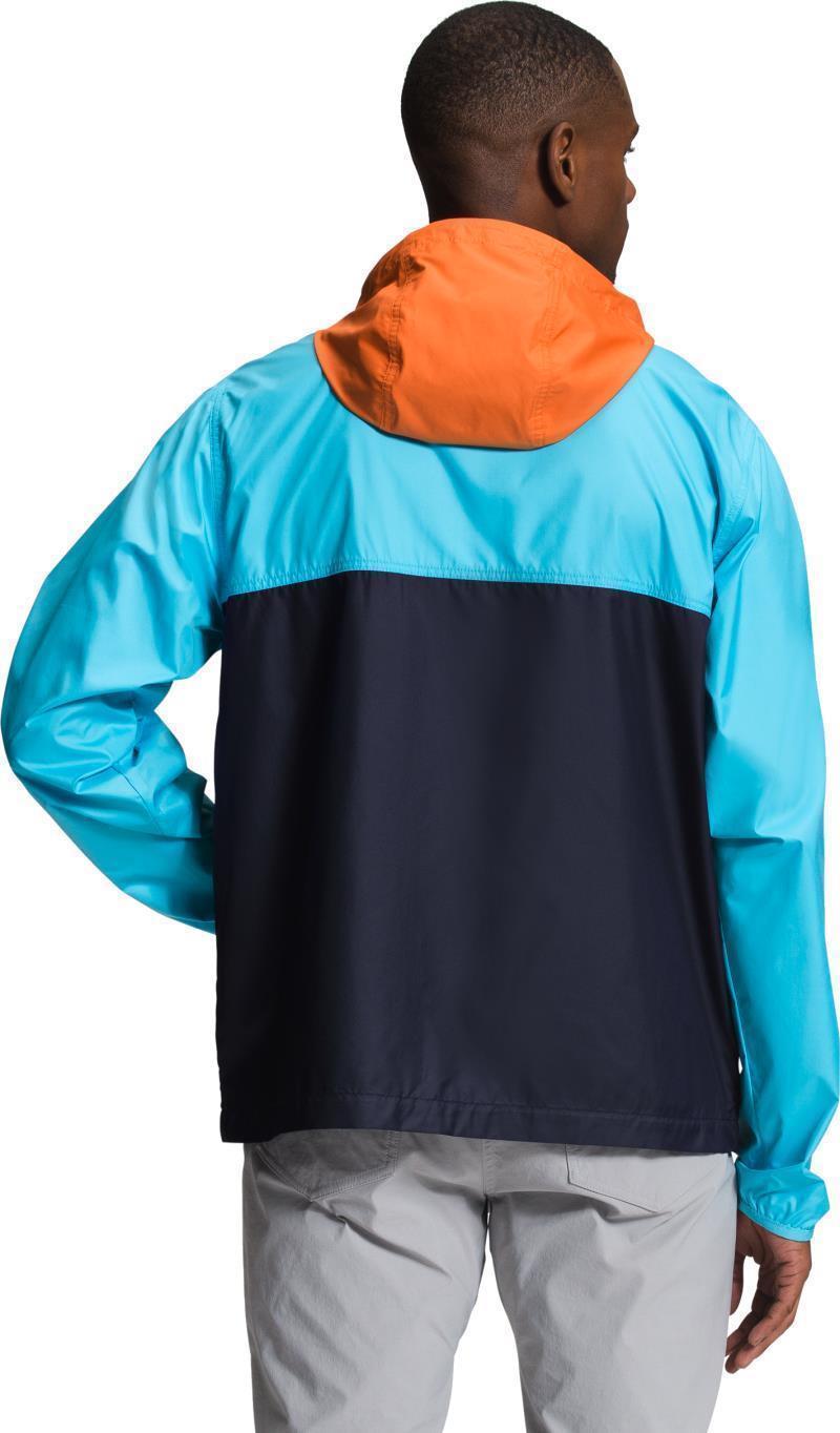 Sleeve Graphic Cyclone Hoodie - Mens - Apricot Orange / Norse Blue / Aviator Navy 2