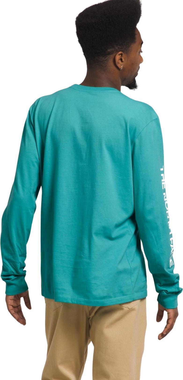 Sleeve Hit Graphic LS Tee - Mens - Apres Blue / TNF White 2