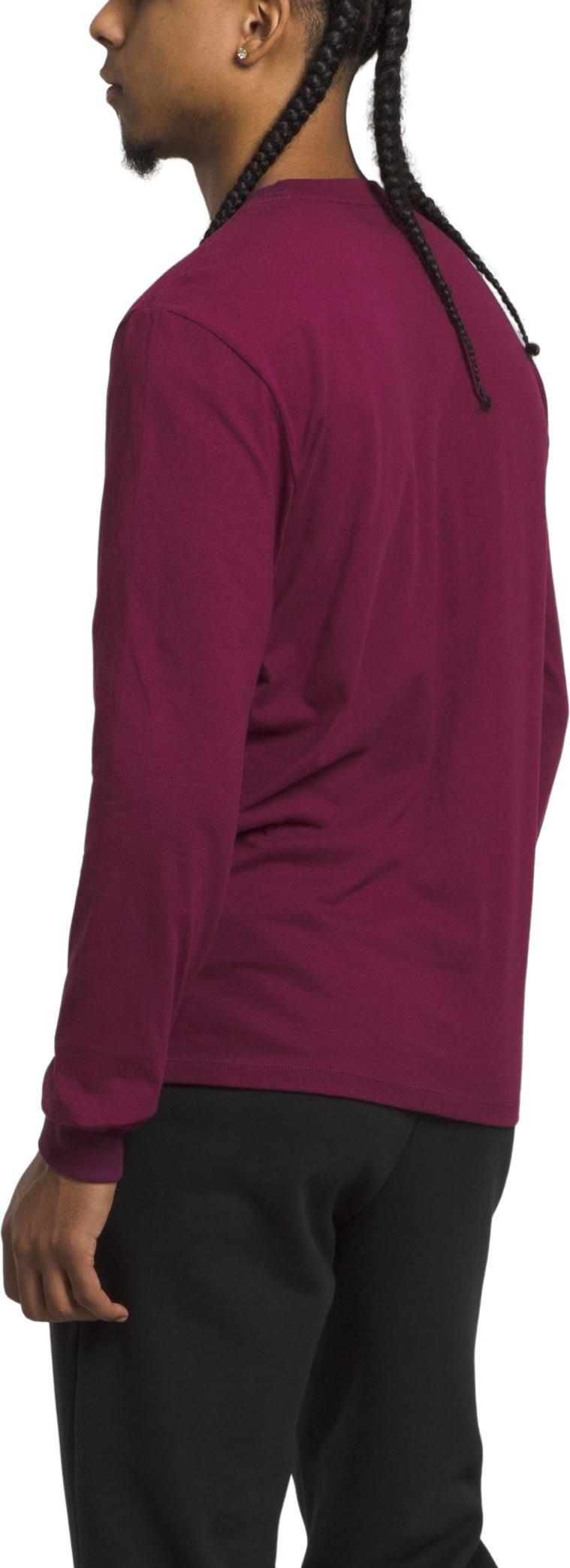 Sleeve Hit Graphic LS Tee - Mens - Boysenberry / TNF Black 2
