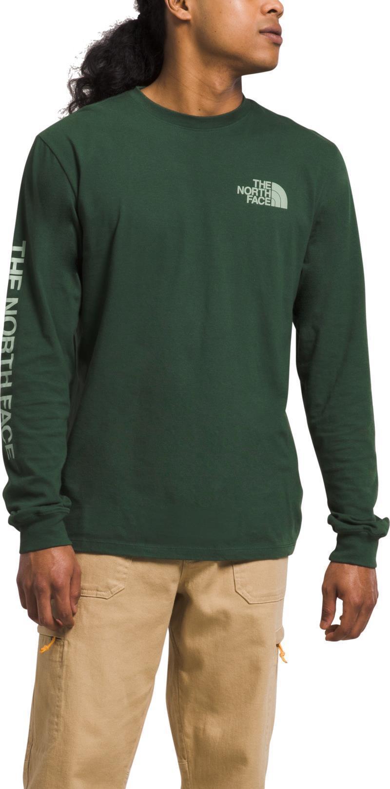 Sleeve Hit Graphic LS Tee - Mens - Pine Needle / Misty Sage 1
