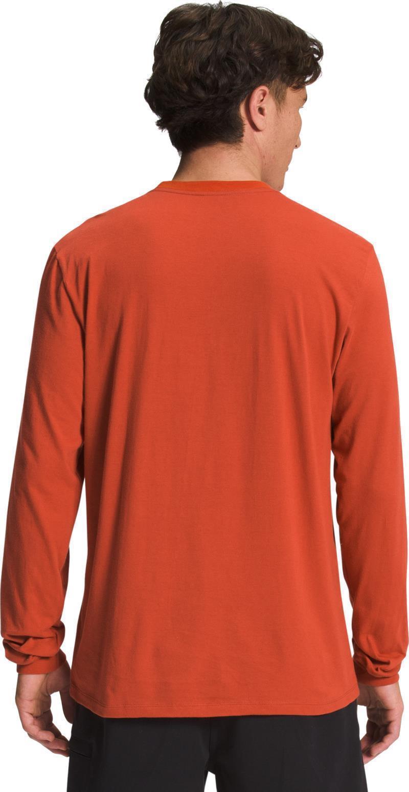 Sleeve Hit Graphic LS Tee - Mens - Rusted Bronze / Lime Cream 3