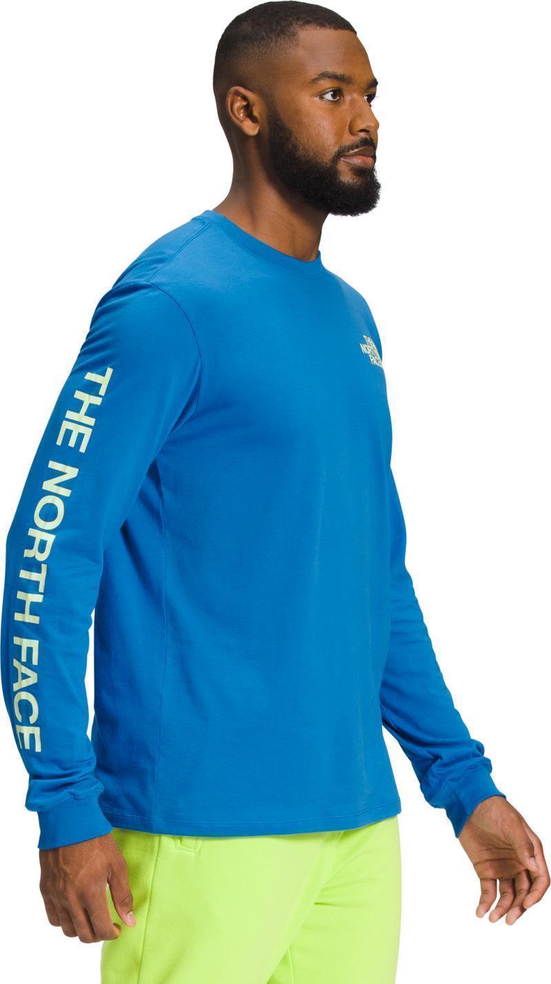 Sleeve Hit Graphic LS Tee - Mens - Super Sonic Blue / Lime Cream 2