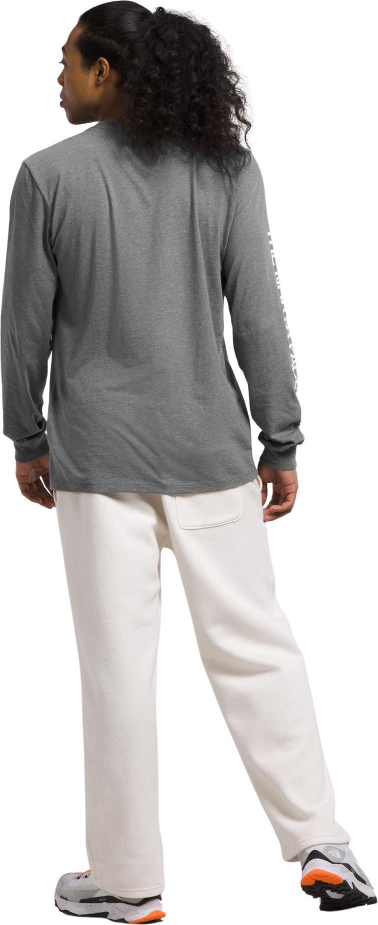 Sleeve Hit Graphic LS Tee - Mens - TNF Medium Grey Heather / TNF White 2