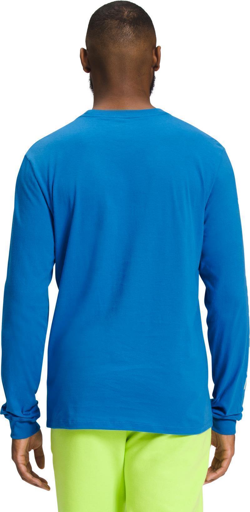 Sleeve Hit Graphic LS Tee - Mens - super sonic blue / lime cream 1