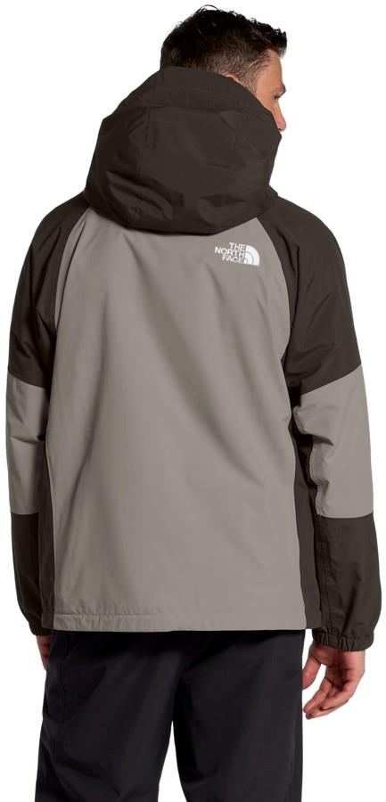 Slider Jacket - Mens - stone slab / dark chestnut 1
