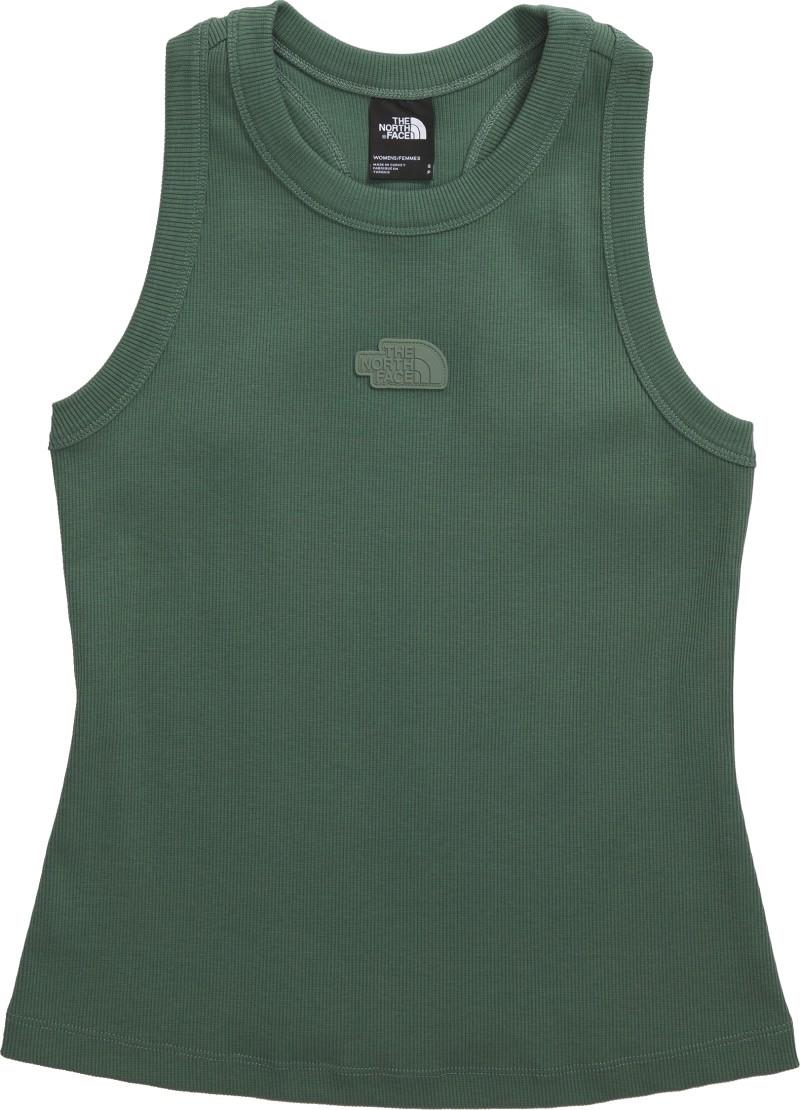 Slim Rib Tank - Womens - duck green 1