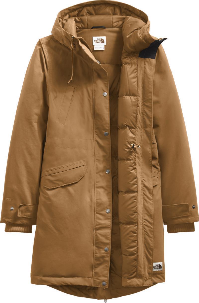 Snow Down Parka - Womens - Utility Brown 1