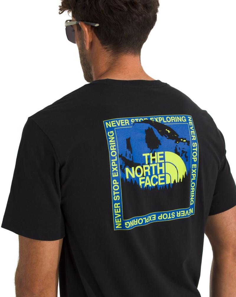 Stay Exploring SS Tee - Mens - tnf black 1