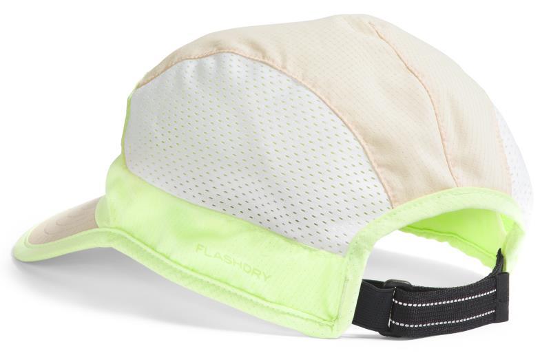 Summer LT Run Hat - Astro Lime / Gravel 2