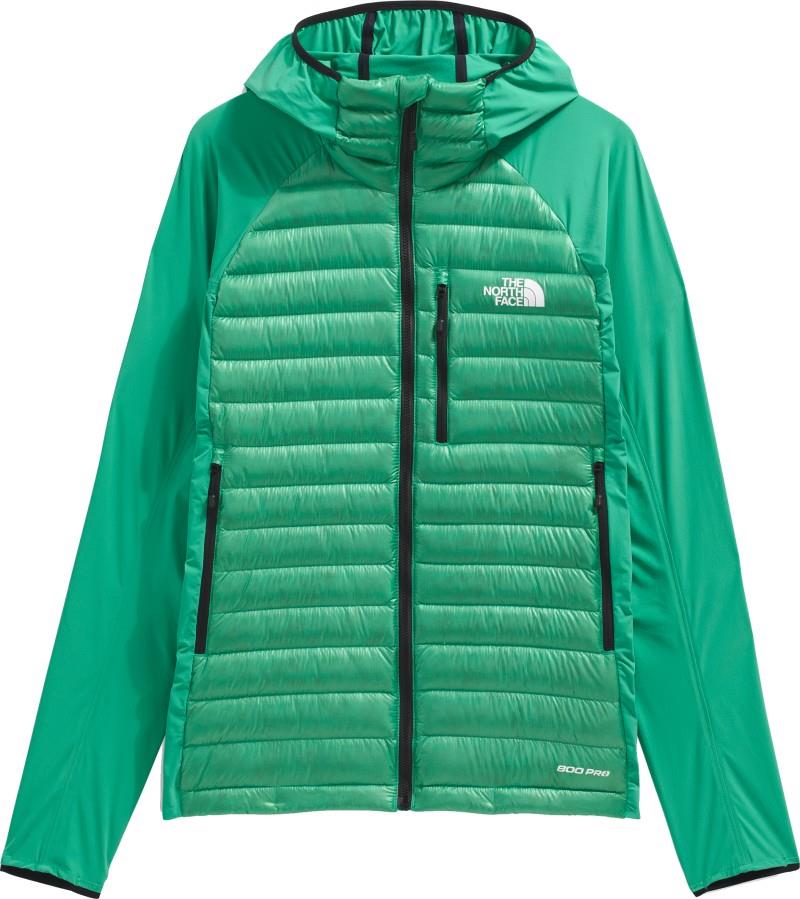 Summit Breithorn LT Hybrid Hoodie - Womens - nebula green 1