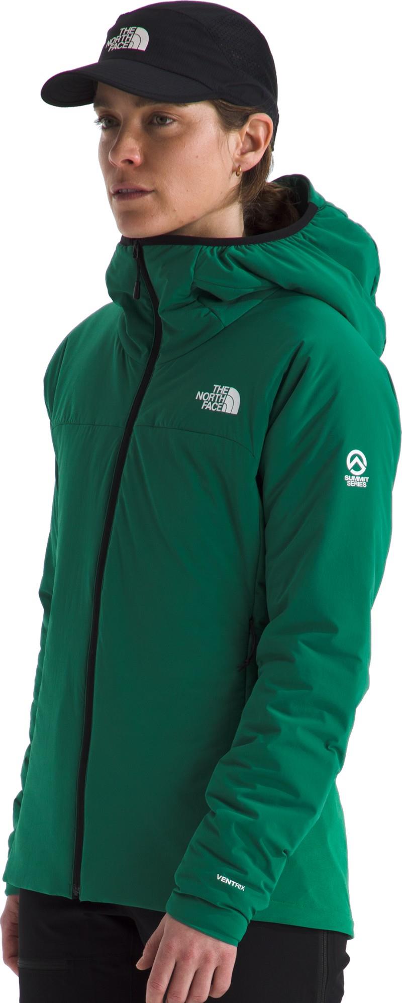 Summit Casaval Hybrid Hoodie - Womens - evergreen 1