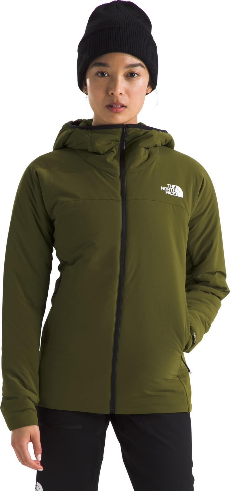 Summit Casaval Hybrid Hoodie - Womens - forest olive 1