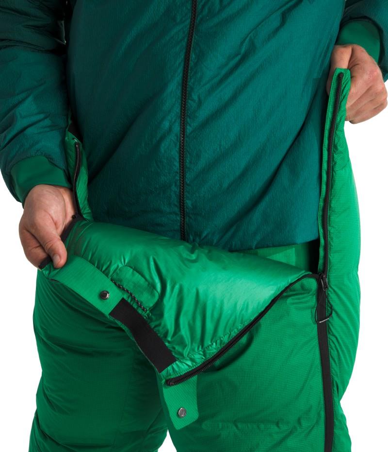 Summit Cloud Down AMK Pants, Reg - Mens - cordillera green 1
