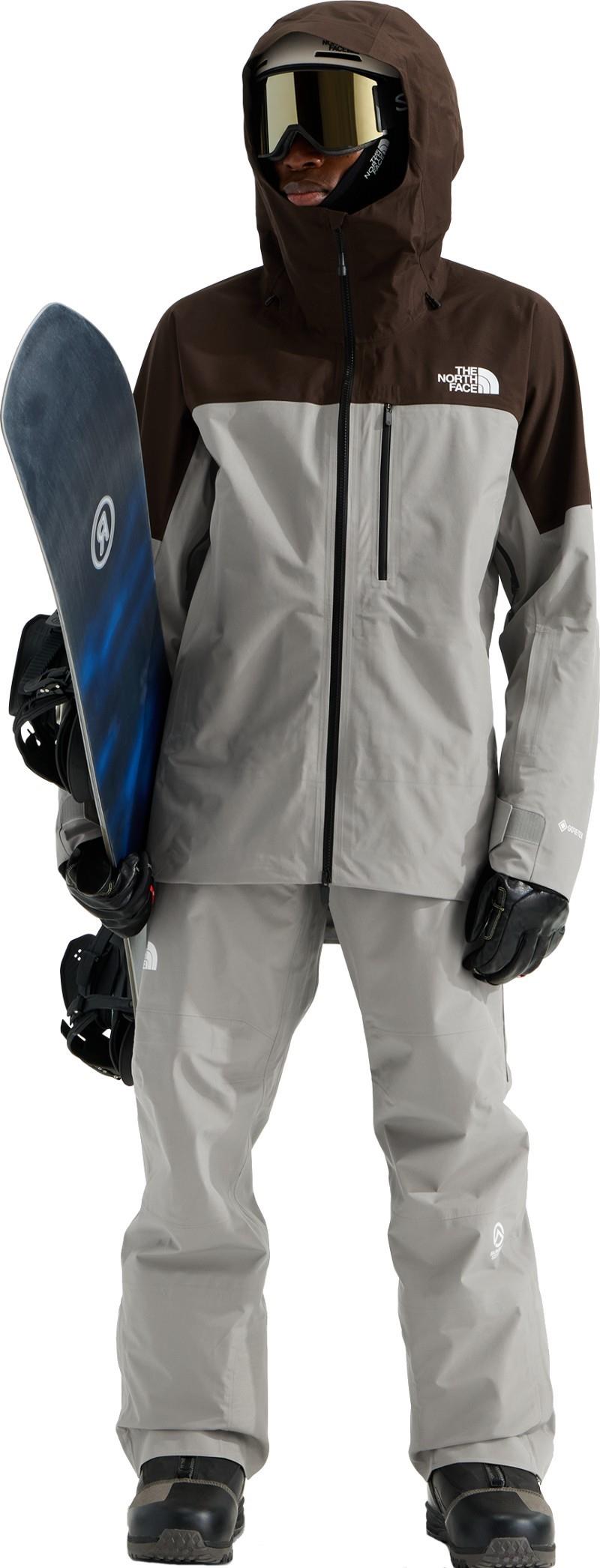 Summit Eastwall GTX Jacket - Mens - dark chestnut / stone slab 1