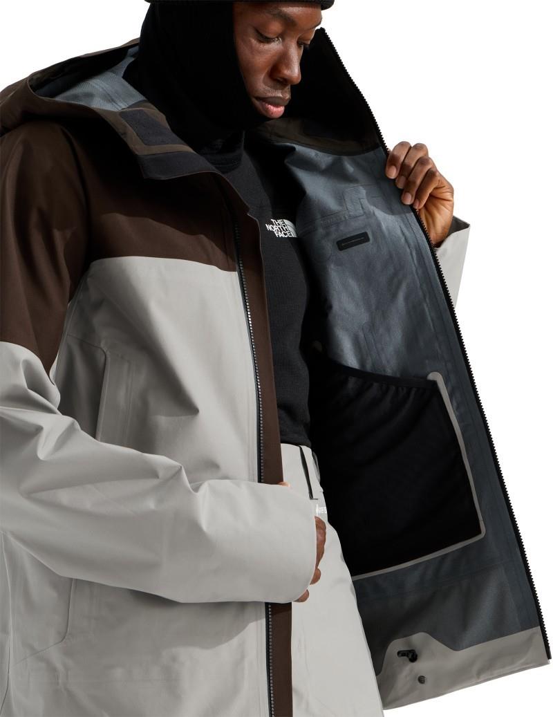 Summit Eastwall GTX Jacket - Mens - dark chestnut / stone slab 1
