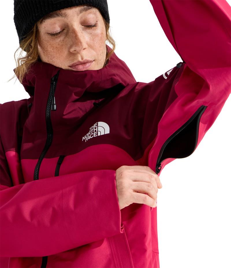 Summit Eastwall GTX Jacket - Womens - lali guran / burgundy crush 1