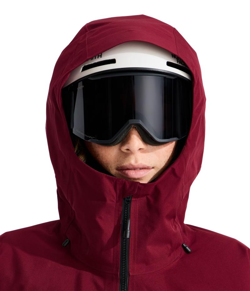 Summit Eastwall GTX Jacket - Womens - lali guran / burgundy crush 1