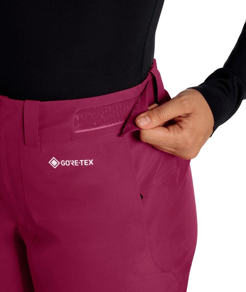 Summit Eastwall GTX Pants, Long - Womens - lali guran / burgundy crush 1