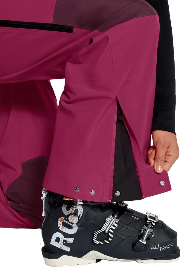 Summit Eastwall GTX Pants, Long - Womens - lali guran / burgundy crush 1