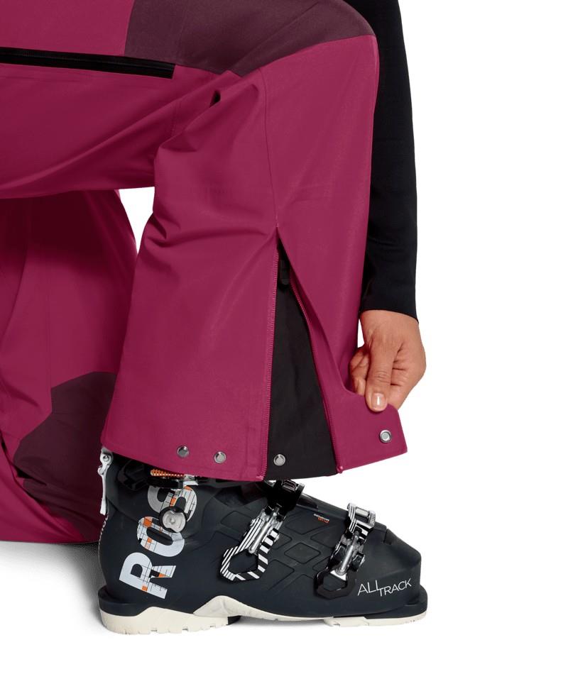 Summit Eastwall GTX Pants, Short - Womens - lali guran / burgundy crush 1