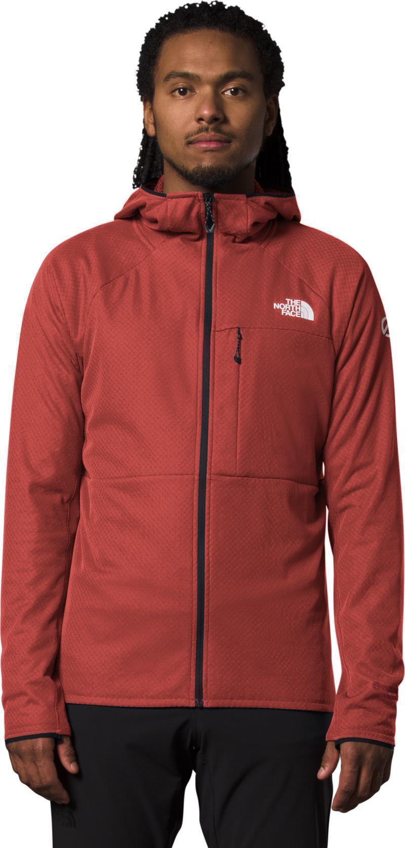 Summit FutureFleece Full Zip Hoodie - Mens - Tandoori Spice Red 2