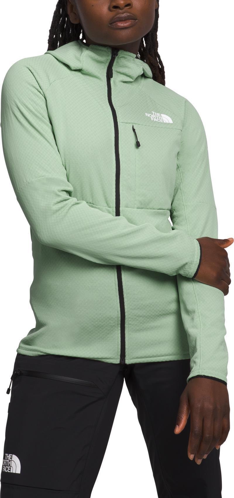 Summit FutureFleece Full Zip Hoodie - Womens - Misty Sage 1