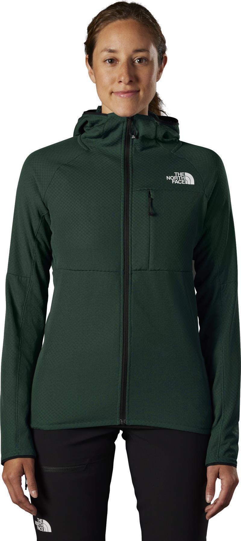 Summit FutureFleece Full Zip Hoodie - Womens - Ponderosa Green 2