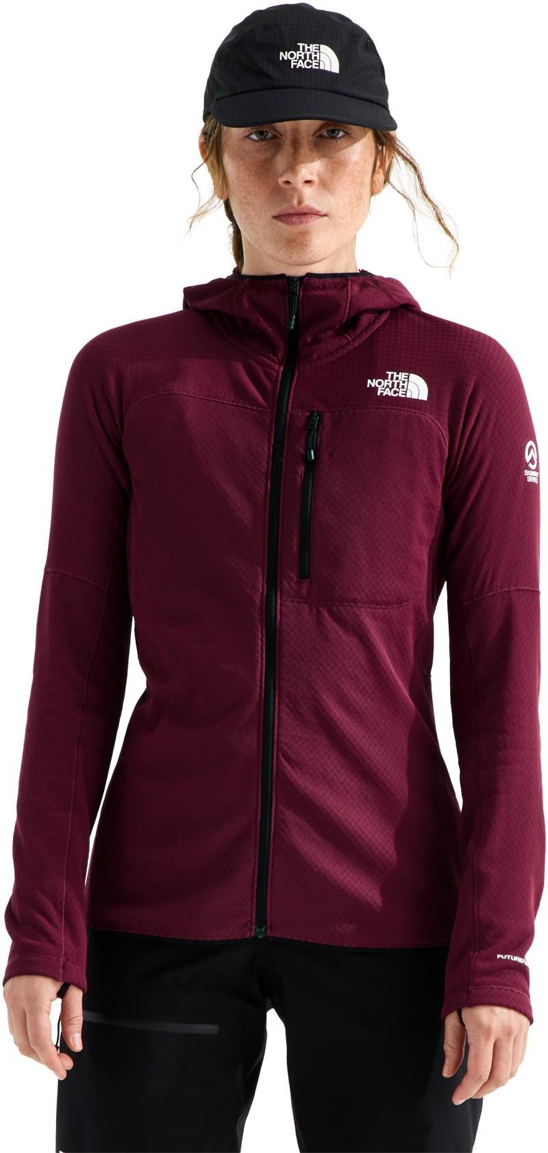 Summit FutureFleece Full Zip Hoodie - Womens - burgundy crush 1