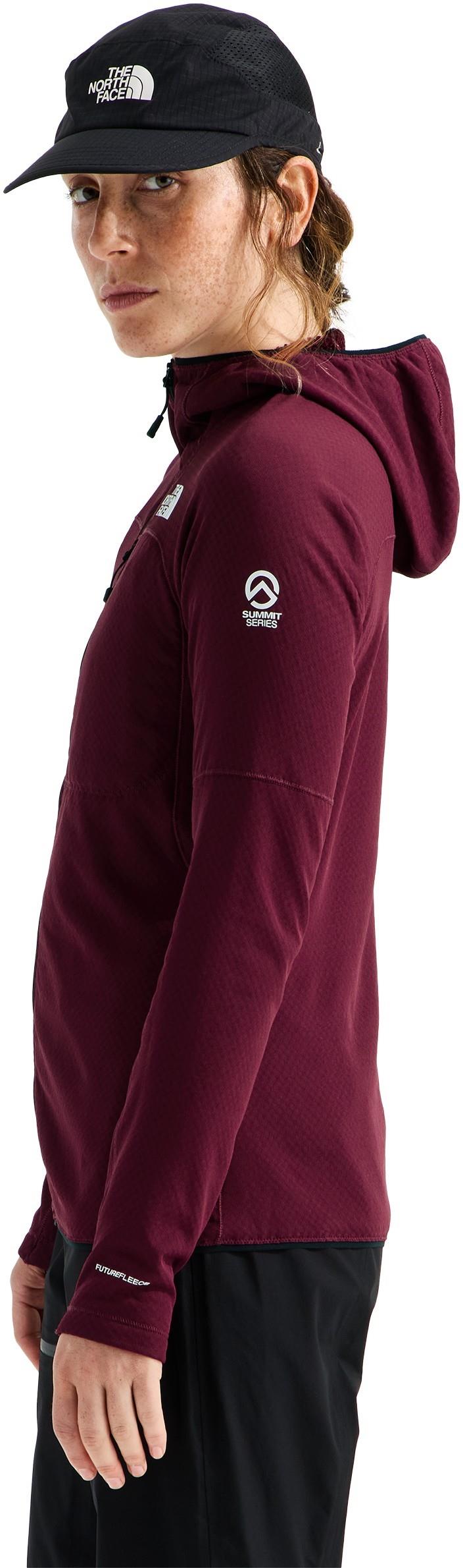 Summit FutureFleece Full Zip Hoodie - Womens - burgundy crush 1
