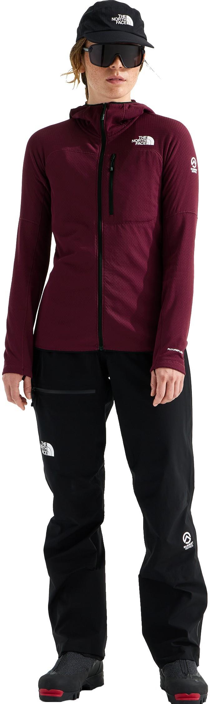 Summit FutureFleece Full Zip Hoodie - Womens - burgundy crush 1