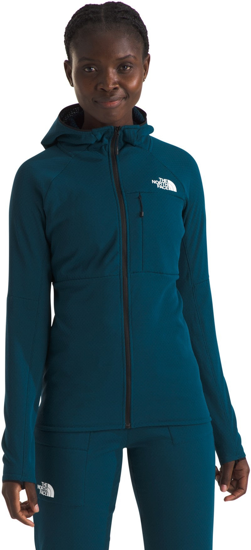 Summit FutureFleece Full Zip Hoodie - Womens - midnight petrol 1