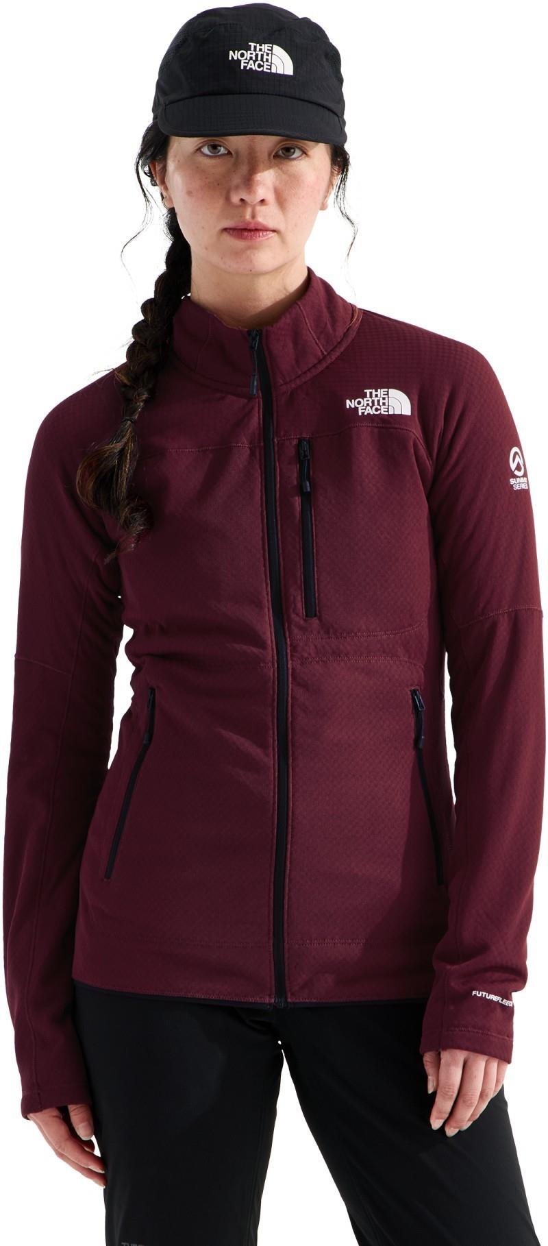 Summit FutureFleece Full Zip Jacket - Womens - burgundy crush 1