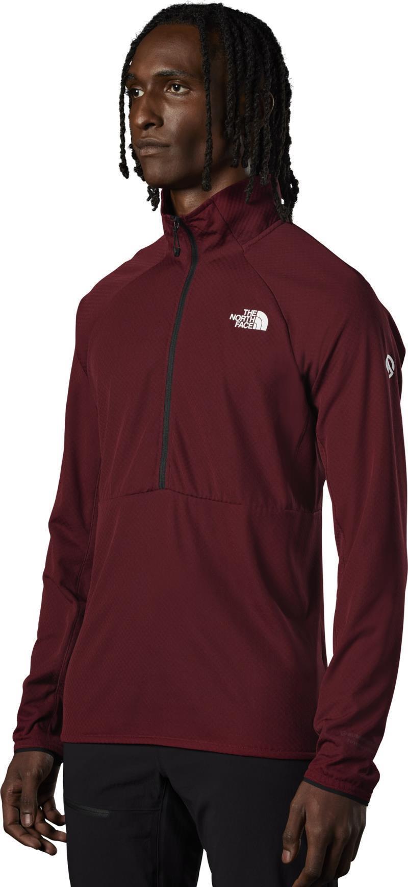Summit FutureFleece LT 1/2 Zip - Mens - Cordovan 4
