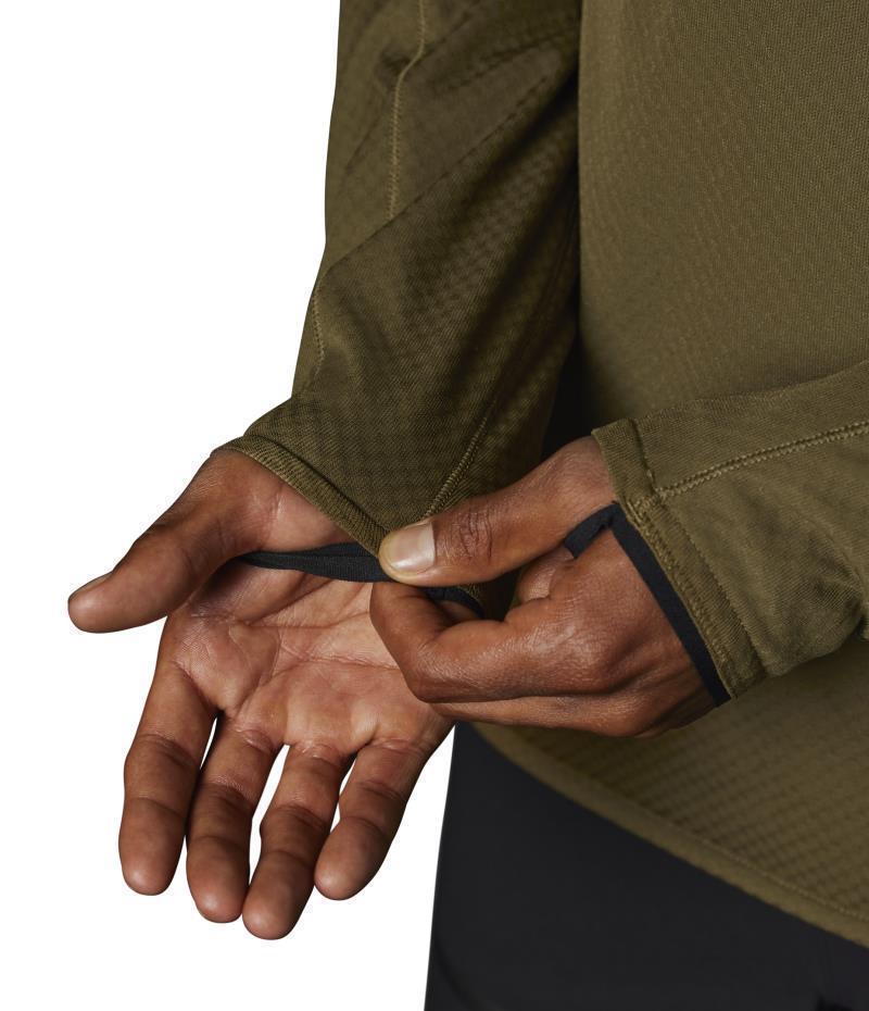 Summit FutureFleece LT 1/2 Zip - Mens - Military Olive 5